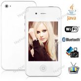 3.2" Touch Screen 2 SIM TV/FM Java WiFi GPRS WAP Bluetooth