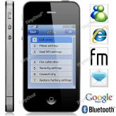 3.2" Touch Screen 2 SIM JAVA Bluetooth FM GPRS WAP MSN