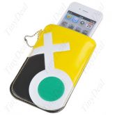 Bolsa Protetora de Couro para Apple iPhone & iPod